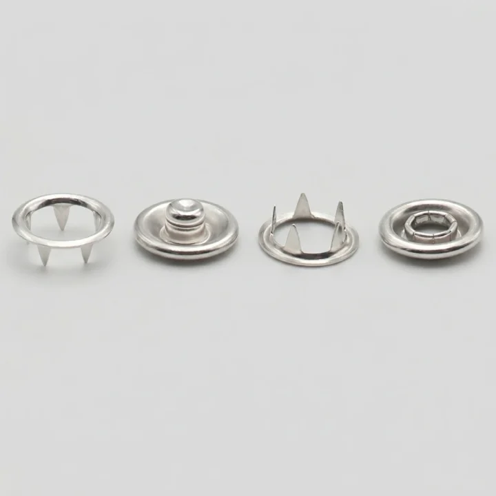 prong snap fastener